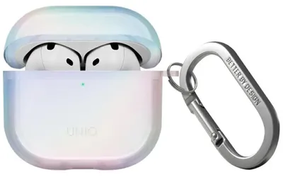Image de UNIQ Iridescia Etui pour Apple AirPods 4 holo-quartz