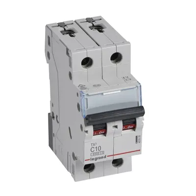 Obrázek produktu pro Legrand TX3, Miniaturní obvodový jistič, Typ C, IP20, 240 - 415 V
