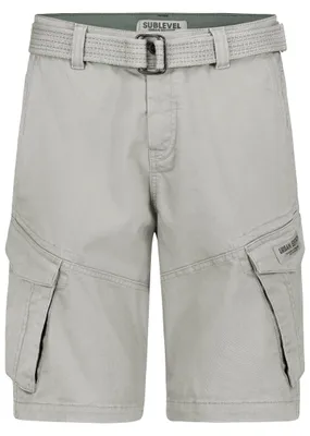 Produktbild von Sublevel Cargo-Shorts mit Gürtel und Seitentaschen Größe: 31W