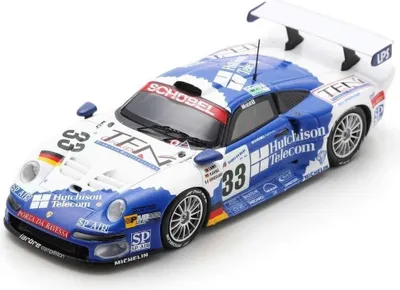 Produktbild von PORSCHE 911 GT1 #33 Schübel Engineering 5. 24h von Le Mans 1997 P.Goueslard/P.Lamy/A.Hahne, SPAS5609, Maßstab1/43, SPARK