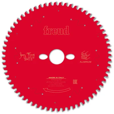 Image de Lame pour scie circulaire portative FREUD - Ø216 2,5/1,8 AL30 Z64 TP -5° - F03FS09821 -FR16A001M