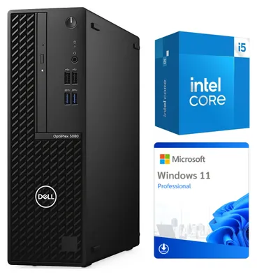Image de Ordinateur de bureau Dell OptiPlex 3080 (format compact) | Intel i5-10500 | 8 Go DDR4 | Disque dur de 500 Go | Windows 11 | État : A