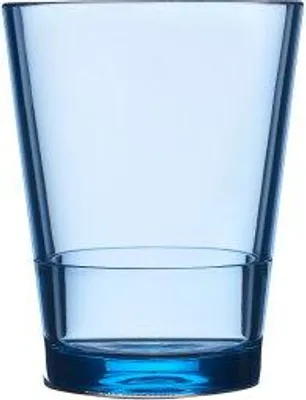 Produktbild von Kunststoffglas Flow 200 ml - Nordic blue