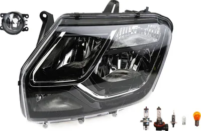 Produktbild von Scheinwerfer Links passend für Dacia Duster f. mech. LWR +Nebel+Leuchtm. 260608209R 260605020R 8200074008 6202E1 00006202E1 6710027 000 Johns