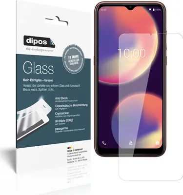 Produktbild von 1x Schutzfolie für Wiko View 4 - Anti-Shock 9H Folie dipos Glass Kunststoffglas