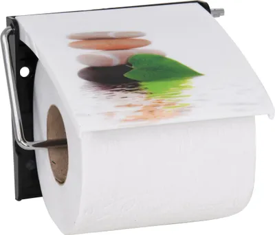 Produktbild von MSV Toilettenpapierhalter Lingga aus Polystyrol, Mehrfarbig, 30 x 20 x 15 cm, Multicoloré
