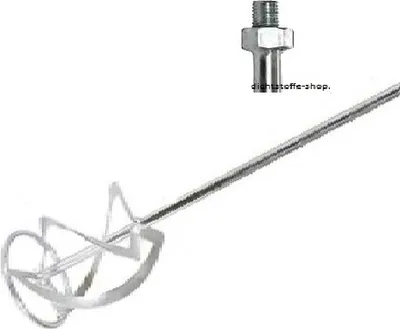 Produktbild von Hufa Mörtelrührer verzinkt Ø 120mm x 600mm M14 Gewinde Fliesenkleber