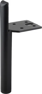 Produktbild von Möbelbein FS018 150 mm matt schwarz