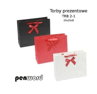 Obrázek produktu pro Torebka prezentowa Mix wzorów o wymiarach 20 x 25 x 8 cm