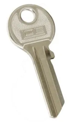 Produktbild von LOB AM200 Rohling-Schlüssel 23,5x7 mm links für kleine Schlösser