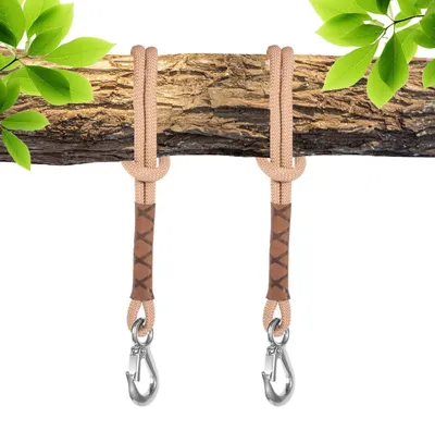 Image de Elzusha - Lot de 2 supports de fixation pour hamac et sièges suspendus