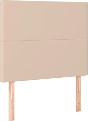 Obrázek produktu pro Čelo postele Cappuccino 100x5x118/128 cm umělá kůže