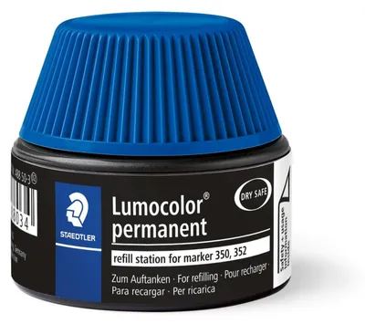 Produktbild von Staedtler Lumocolor 488 50-3, Blau, Multi, 30 ml, 350, 352, 1 Stück(e), Deutschland