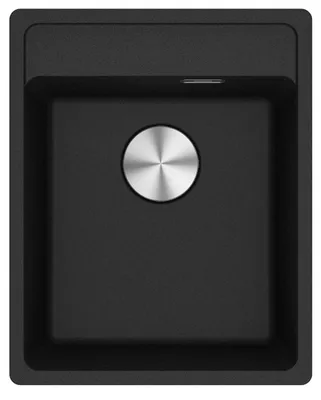 Produktbild von Franke Maris Flächenbündige Spüle Fragranitbecken MRG 210-37 A Onyx Handbedienung  ab 45 cm 135.0683.028 - inkl.