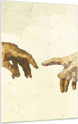 Produktbild von Bilder auf glas - Einteilig - Abstraktion modern - 50x70cm - Glasbilder - Wandbilder - Bilder - zum Aufhängen bereit - Wanddekoration aus Glas - Glas Bilder - Wandbild auf Glas - GPA50x70-3713