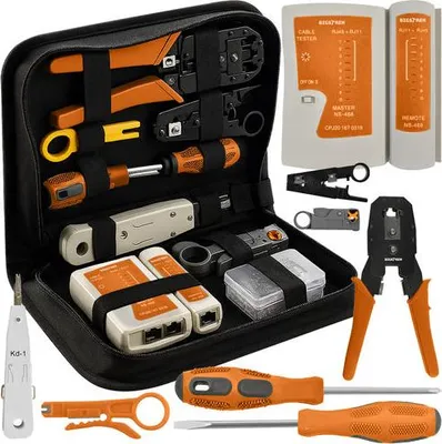 Produktbild von Netzwerkkabeltester-Kit - umfassendes Set