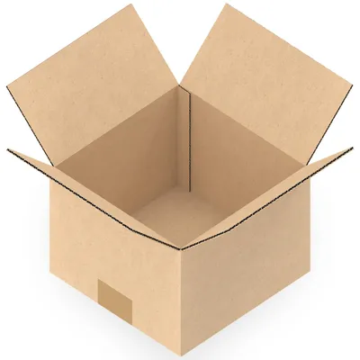 Produktbild von KK Verpackungen 400 Stück Versandkartons 394 x 394 x 288 mm Kartons 1-wellig, Faltkartons