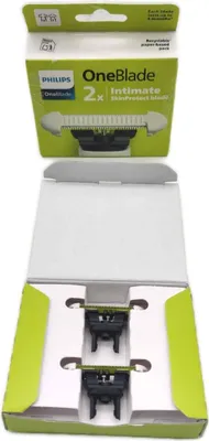 Produktbild von Philips Norelco OneBlade OneBlade QP229/50 2 x SkinProtect Klinge, Rasierklinge, Weiß, Philips, OneBlade (QP25xx, QP26xx, QP27XX, QP28XX), OneBlade Pro (QP6504, QP653x, QP654x, QP665x) osim...