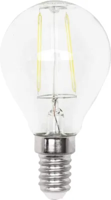 Produktbild von LightMe LED Filament Leuchtmittel Tropfen 4W = 40W E14 klar 470lm warmweiß 2700K dimmbar