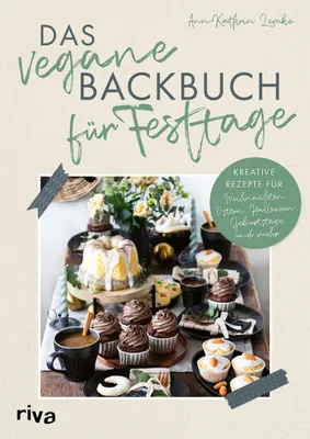 Produktbild von Das vegane Backbuch für Festtage