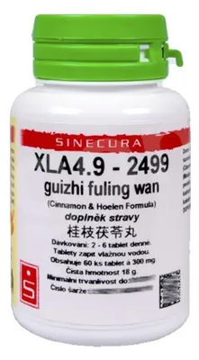 Productafbeelding van XLA4.9 - Guizhi Fuling Wan - tabletten/capsules, SINECURA