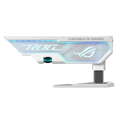 Obrázek produktu pro ASUS ROG Herculx Graphics Card Holder, Univerzální, Držák grafické karty, Bílá, Vícebarevný, 1 kusů, NVIDIA GeForce RTX 40 series