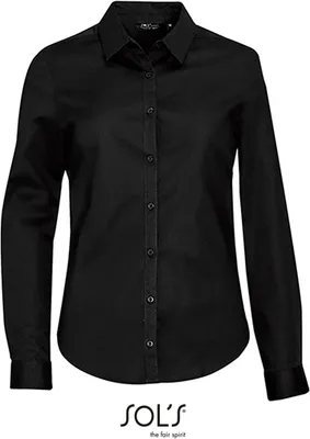 Immagine prodotto di SOL'S - Camicia elasticizzata a manica lunga da donna Blake