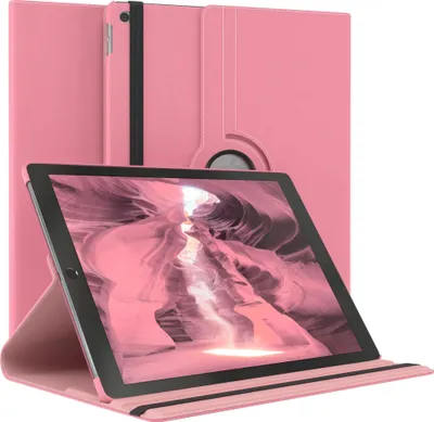 Produktbild von EAZY CASE - Tablet Hülle für Apple iPad Pro 12,9" (2015) Schutzhülle, Tablet Case 360° drehbar in Pink