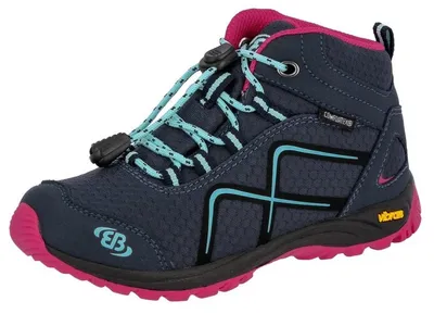 Produktbild von Brütting Guide High Mädchen Nylon Comfortex Outdoor Schuhe marine, Textilfutter, atmungsaktiv, wasserdicht