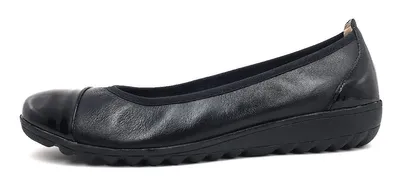 Produktbild von Caprice Damenschuhe Halbschuhe Slipper Ballerina Schwarz Freizeit, Schuhgröße:38 EU