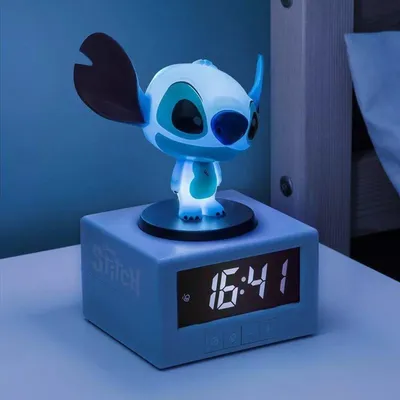 Obrázek produktu pro Paladone PP14273LS, Digitální budík, Disney, Stitch, Obdélník, Modrá, Vnitřní