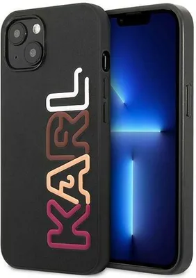 Produktbild von Karl Lagerfeld Klhcp13Spcobk Iphone 13 Mini 5,4 Czarny/Schwarz Hardcase Multipink Marke