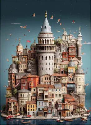 Image de Puzzle ANATOLIEN Galata 1000 pièces