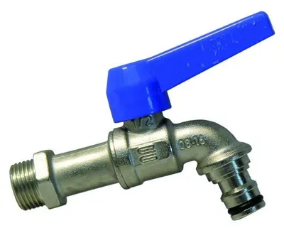 Image de Robinet À Bille Avec Raccord Rapide 1/2"