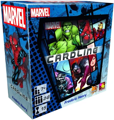 Produktbild von Asmodee Cardline Marvel, Brettspiel, Trivia, 7 Jahr(e)
