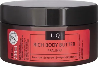 Obrázok produktu pre Laq pralinkový telový krém 200 ml