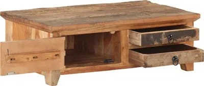 Produktbild von vidaXL Couchtisch 90x50x31 cm Recyceltes Massivholz