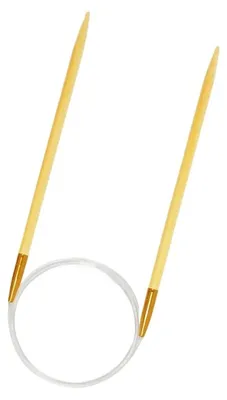 Productafbeelding van Bamboe Ronde Breinaalden met Flexibele Draaischarnieren 2,75 mm 40 cm