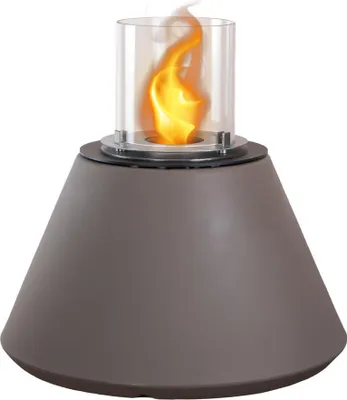 Image de Brasero de jardin cheminée au bioéthanol pour intérieur et extérieur STROMBOLI Tortora d.60xh56