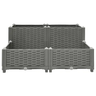 Immagine prodotto di Fioriera Rialzata 80x80x38 cm in Polipropilene