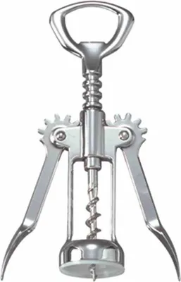 Produktbild von Westmark Korkenzieher Flügelmodell - klassisches Weinaccessoire silber