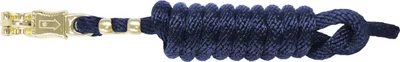 Produktbild von EQuest Strick Spirit für Pferde - Führstrick mit Messingbeschlägen - navy