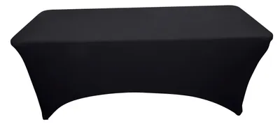 Produktbild von HOME It® Stretch-Tischbezug für Klapptisch, schwarz