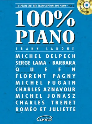 Produktbild von 100% Piano vol.2 (+CD): 10 special easy hits transkriptions for piano