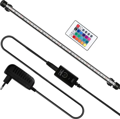 Produktbild von Jiubiaz 57cm LED Aquarium Schildkröten RGB Strahler Lampe Leuchten Süßwasserfische