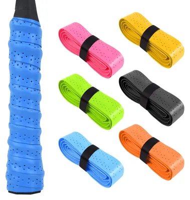 Produktbild von Griffband Racketgriff Overgrip - 25 x 110 mm - Anti-Rutsch - 6 Stück - Mehrfarbig