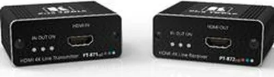 Image de Kramer Electronics PT-871/2XR-KIT Émetteur & Récepteur AV Noir