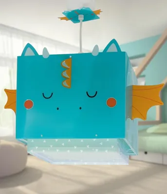 Zdjęcie produktu dla Dziecięca lampa sufitowa Little Dragon Mały Smok
