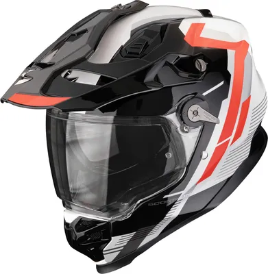 Produktbild von Scorpion ADF-9000 Air Patrol Enduro Helm, schwarz/weiß/rot, M (57/58)
