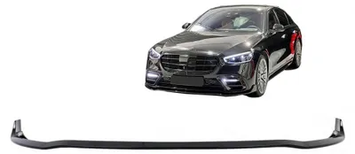 Productafbeelding van Achterdiffusor met spoilerlip voor Mercedes S-klasse W223, uitvoering Sport Line, vanaf 2020.